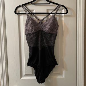 3-tone lace bodysuit